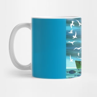 Fishing Boat Mug